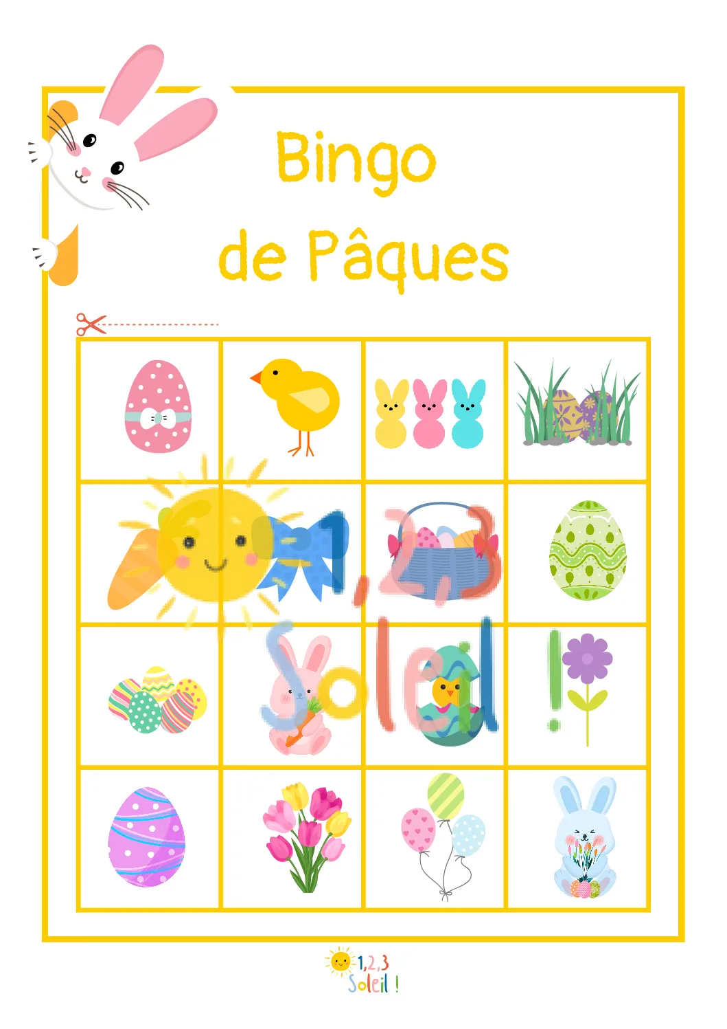 Bingo de Pâques